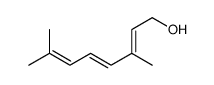 3,7-dimethylocta-2,4,6-trien-1-ol Structure