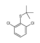 2-tert-butylsulfanyl-1,3-dichlorobenzene Structure