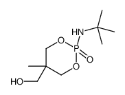 [2-(tert-butylamino)-5-methyl-2-oxo-1,3,2λ5-dioxaphosphinan-5-yl]methanol结构式