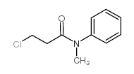 3-chloro-N-methyl-N-phenylpropanamide Structure