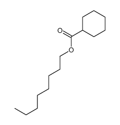 octyl cyclohexanecarboxylate结构式