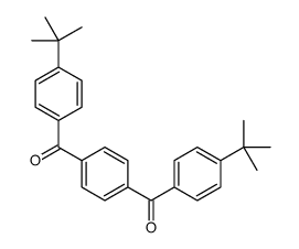 [4-(4-tert-butylbenzoyl)phenyl]-(4-tert-butylphenyl)methanone Structure