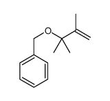 2,3-dimethylbut-3-en-2-yloxymethylbenzene Structure