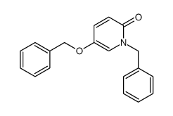 1-benzyl-5-phenylmethoxypyridin-2-one Structure