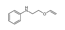 Benzenamine, N-[2-(ethenyloxy)ethyl]结构式