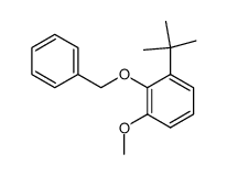 2-benzyloxy-3-t-butylanisole结构式