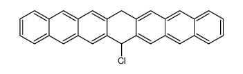 7-chloro-7,16-dihydroheptacene Structure