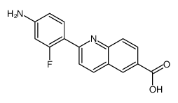 2-(4-amino-2-fluorophenyl)quinoline-6-carboxylic acid Structure