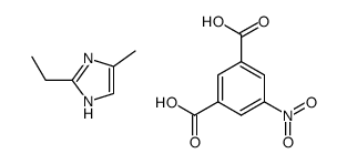 5-nitroisophthalic acid-2E4MZ Structure