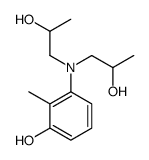 [bis(2-hydroxypropyl)amino]-o-cresol结构式