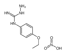 1-amino-2-(4-ethoxyphenyl)guanidine,nitric acid Structure