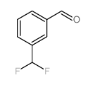 3-(Difluoromethyl)benzaldehyde Structure
