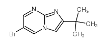 6-bromo-2-tert-butylimidazo[1,2-a]pyrimidine结构式