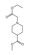4-(甲氧基羰基)-1-哌啶乙酸乙酯结构式