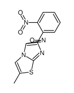 2-methyl-6-(2-nitrophenyl)-5-nitrosoimidazo[2,1-b][1,3]thiazole Structure