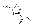 1-(2-amino-thiazol-5-yl)-propan-1-one Structure