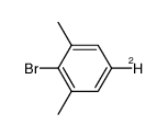 2-bromo-1,3-dimethyl<5-2H>benzene结构式