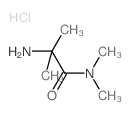 2-Amino-N,N,2-trimethylpropanamide hydrochloride structure