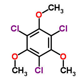 1,3,5-Trichloro-2,4,6-trimethoxybenzene结构式