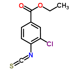 4-Ethoxycarbonyl-2-chlorophenylisothiocyanate structure