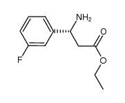 ethyl (R)-3-amino-3-(3-fluorophenyl)propanoate Structure