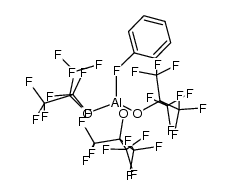 PhF–Al(OC(CF3)3)3结构式