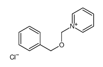 1-(phenylmethoxymethyl)pyridin-1-ium,chloride Structure