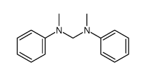 N,N'-dimethyl-N,N'-diphenylmethanediamine Structure