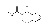 7-hydroxy-4,5,6,7-tetrahydrobenzo[b]thiophene-6-carboxylic acid methyl ester Structure