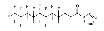 3-(perfluorooctyl)propanoyl imidazolide Structure