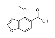 4-methoxy-1-benzofuran-5-carboxylic acid结构式