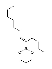 2-dodec-5-en-5-yl-1,3,2-dioxaborinane结构式