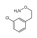 O-[2-(3-chlorophenyl)ethyl]hydroxylamine Structure