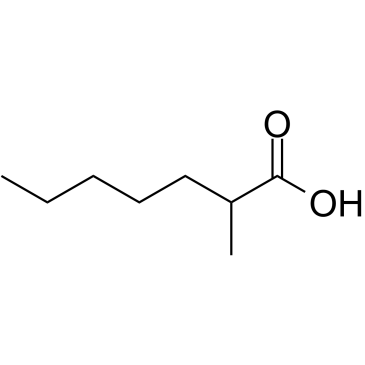 2-Methylenanthic acid Structure