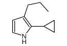 2-cyclopropyl-3-propyl-1H-pyrrole结构式