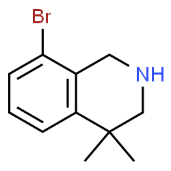 8-Bromo-4,4-dimethyl-1,2,3,4-tetrahydroisoquinoline picture