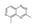 3,5-dimethylpyrido[3,4-e][1,2,4]triazine结构式