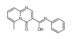 2-methyl-10-oxo-N-phenyl-1,7-diazabicyclo[4.4.0]deca-2,4,6,8-tetraene- 9-carboxamide Structure