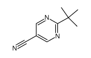 2-t-butyl-5-cyanopyrimidine Structure