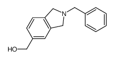(2-benzyl-1,3-dihydroisoindol-5-yl)methanol Structure
