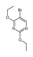 5-bromo-2,4-diethoxypyrimidine structure