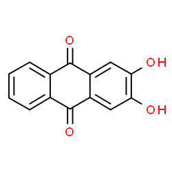 Dihydroxyanthraquinone结构式