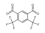 1,3-Bis(trifluoromethyl)-4,6-dinitrobenzene Structure