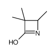 3,3,4-trimethylazetidin-2-one结构式