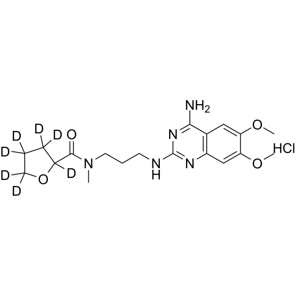 N2-Methyl Alfuzosin-d7 hydrochloride Structure