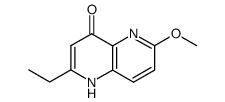 2-ethyl-6-methoxy-1,5-naphthyridin-4(1H)-one Structure