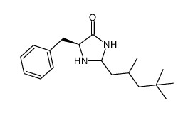 (5S)-5-benzyl-2-(2,4,4-trimethylpentyl)imidazolidin-4-one结构式