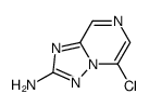 5-氯-[1,2,4]三唑并[1,5-a]吡嗪-2-胺结构式