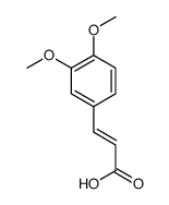 3-(3,4-dimethoxyphenyl)prop-2-enoic acid Structure