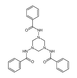 1,3,5-trisbenzamidohexahydrotriazine monohydrate结构式